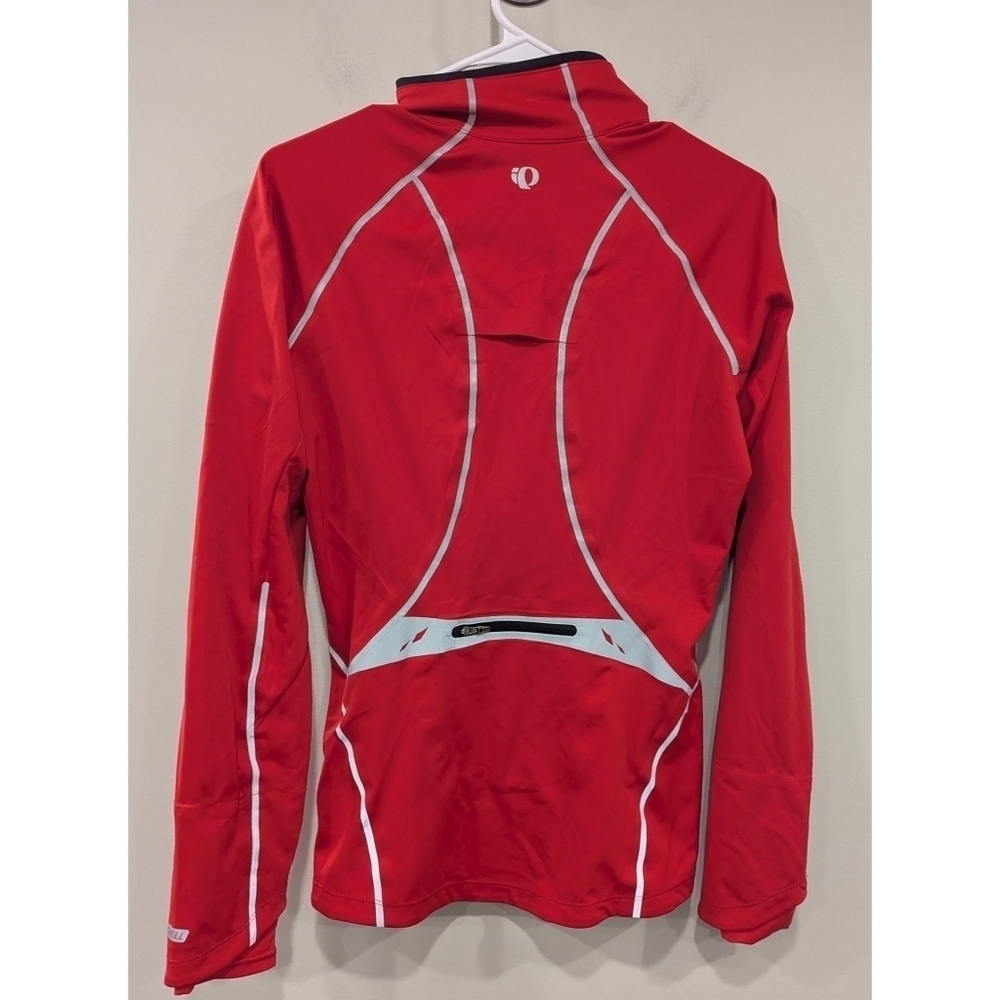 Pearl Izumi Pro Series Red Half Zip Long Sleeve Pullover Size Medium - Picture 5 of 9
